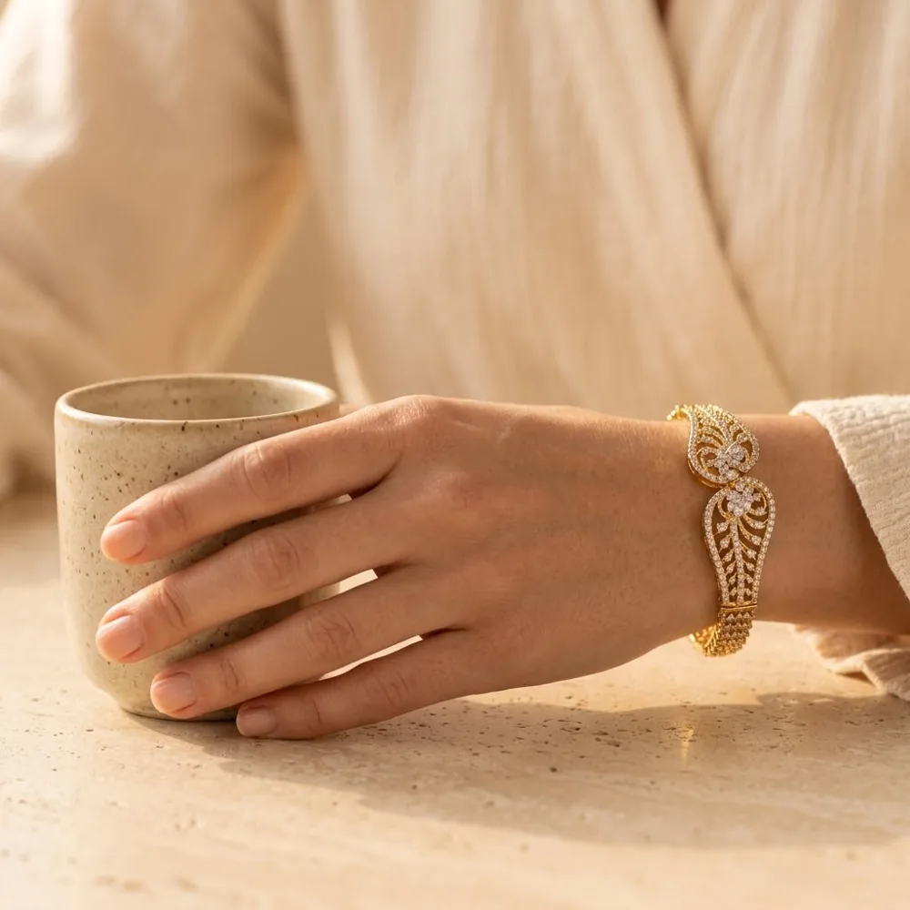 Bracelet Filigrane Papillon — vue 3