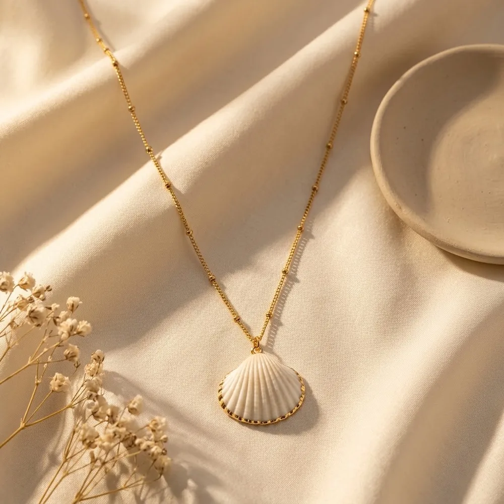 Collier Coquillage Nacré — vue 2