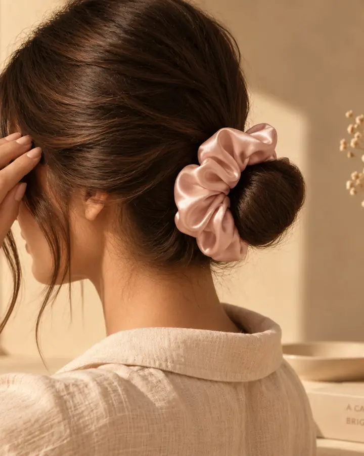 Everyday Satin Scrunchie Trio